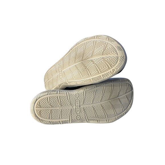 Men's Crocs Swiftwater Wave Water Sandal Flat Black Size 8 - Picture 7 of 7